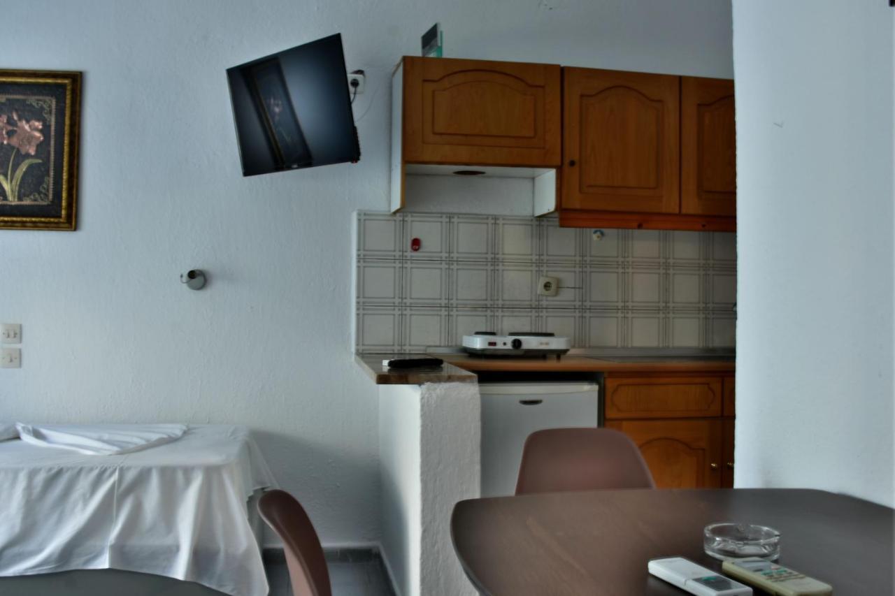 Theano Studios Paralia Sikias Exteriör bild