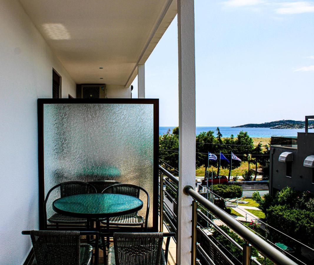 Theano Studios Paralia Sikias Exteriör bild
