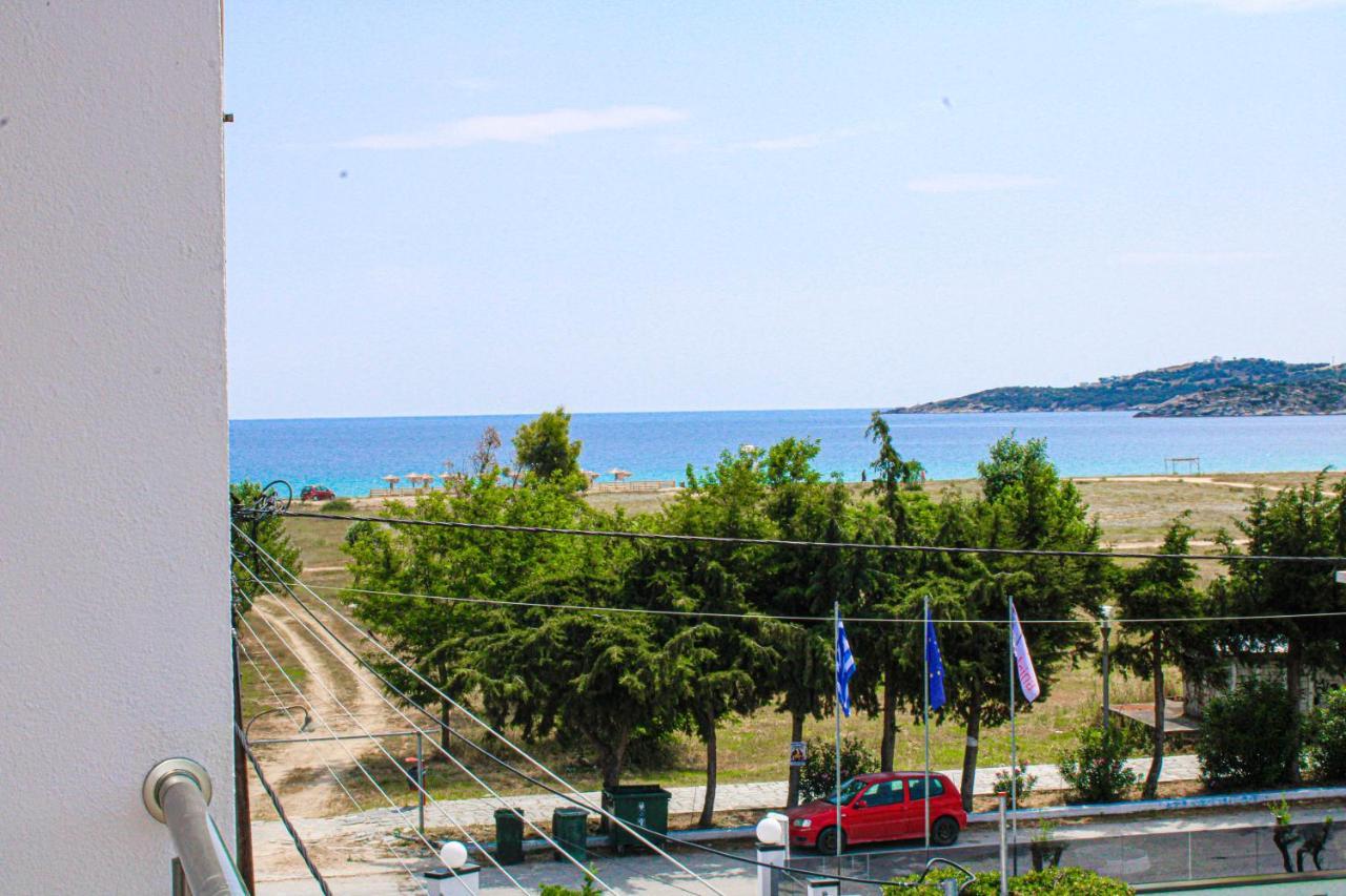 Theano Studios Paralia Sikias Exteriör bild